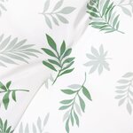 vidaXL Coussins de chaise lot de 4 motif de feuilles 50x50x3 cm tissu