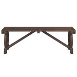 vidaXL Bancs de jardin lot de 2 bois de sapin massif