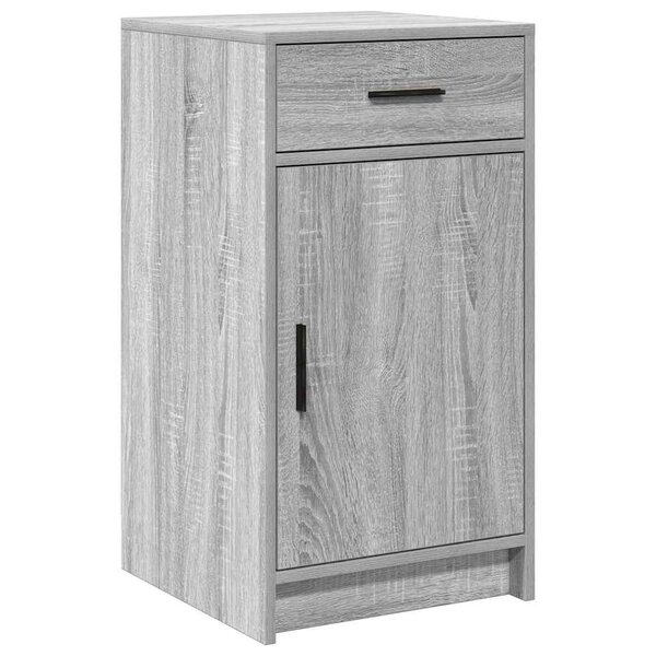 vidaXL Buffet Gris Sonoma 40 x 40.5 x 75 cm Bois d'ingénierie