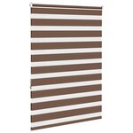 vidaXL Store zèbre marron 100x150 cm largeur du tissu 95 9cm polyester