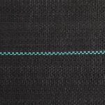 vidaXL Membrane anti-mauvaises herbes noir 1 5x100 m PP