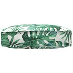 vidaXL Coussin pour assise de palette Motif de feuille 60 x 60 x 12 cm