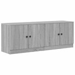 vidaXL Armoire de lit 2 Pièces Sonoma gris 66 x 35 x 48 cm