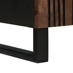 vidaXL Meuble TV - 105 x 33 5 x 46 cm  fait en bois de mangue massif.