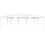 vidaXL Tente de fête Blanc 600 x 400 x 266 cm Polyester  Acier