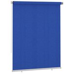 vidaXL Store roulant d'extérieur 180x230 cm Bleu PEHD
