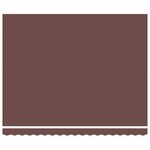 vidaXL Store banane manuel rétractable – marron  400 x 300 cm