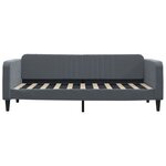 vidaXL Lit de jour avec gigogne et tiroirs sans matelas 90x190 cm