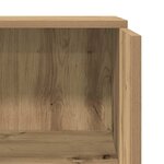 vidaXL Bureau réception chêne artisanal 55x50x103 5 cm bois ingénierie