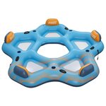 Bestway Île flottante Hydro-Force Bleu 300 x 287 cm PVC