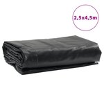 vidaXL Bâche noir 2 5x4 5 m 650 g/m²