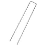 vidaXL Piquets de sol en forme de U 50 Pièces 20x3 5 cm acier galvanisé