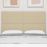 vidaXL Tête de lit Gris Vert Clair 144 cm Cuir synthétique