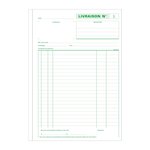Manifold Livraisons 29 7x21cm 50 Feuillets Dupli Autocopiants - Motif  - X 5 - Exacompta