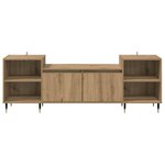 vidaXL Meuble TV Chêne artisanal 160 x 35 x 55 cm Bois d'ingénierie