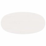 vidaXL Table basse Blanc 80 x 40 x 35 cm Bois massif en pin