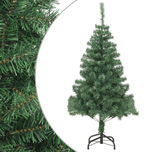 vidaXL Arbre de Noël artificiel et support Acier 210 cm 910 branches