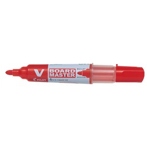 Marqueur pour tableau blanc v board master pte ogive moyenne rouge x 10 pilot