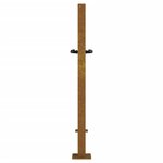 vidaXL Portail de jardin 105x80 cm acier corten