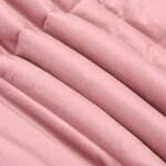 vidaXL Couette d'été 200 x 200 cm Été Microfibre (100  polyester) Rose