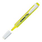 Surligneur de poche SWING COOL Pointe Biseautée 1 - 4 mm Jaune STABILO