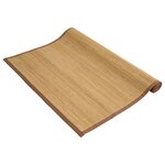 vidaXL Tapis en bambou 100x160 cm Marron