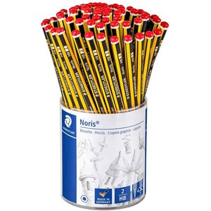 Crayon de papier noris  hexagonal  pot de 72 staedtler