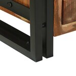 vidaXL Table basse Marron 90 x 50 x 38 cm bois de récupération massif