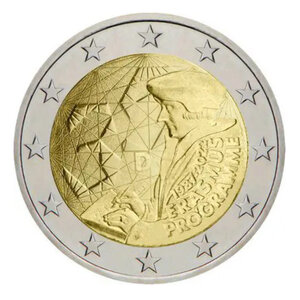 2 euros commémoratif Allemagne 2022 - Erasmus.