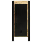 vidaXL Cabinet mural 40x35x90 cm en bois massif brut de manguier