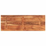 vidaXL Dessus de table 140x60x3 8cm rectangulaire bois massif d'acacia