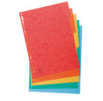 Jeu intercalaire CARTE LUSTREE XXL 5 POSITIONS x 25 EXACOMPTA