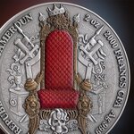 Pièce de monnaie en Argent 2000 Francs g 62.2 (2 oz) Millésime 2025 Legacy of the Greatest Empires FRENCH EMPIRE