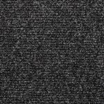 vidaXL Tapis d'escalier 15 Pièces Tissu aiguilleté 65x21x4 cm Gris