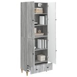 vidaXL Ensemble de Meubles 2 Pièces 66 x 34 5 x 95 cm Bois d'ingénierie