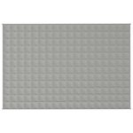 vidaXL Couverture lestée Gris 120x180 cm 5 kg Tissu