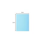 Paquet 100 chemises SUPER 210 24x32cm Bleu Clair EXACOMPTA