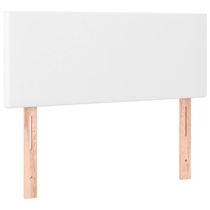 vidaXL Tête de lit Blanc 90x5x78/88 cm Similicuir