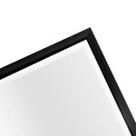 Miroir mural rectangulaire 102 x 52 cm noir 03_0007924