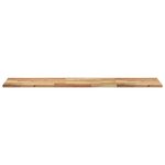 vidaXL Étagères flottantes 2 Pièces 120x40x2 cm acacia massif à l'huile