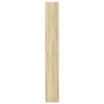 vidaXL Bibliothèque chêne sonoma 40x24x176 cm bois d'ingénierie