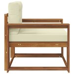 vidaXL Sofa de milieu extérieur Naturel