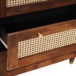 vidaXL Ensemble de Meubles de Rangement 3 Pièces Marron 180 x 33 x 75 cm
