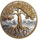 Pièce de monnaie en Argent 50 Dollars g 157.6 Millésime 2025 MAPLE TREE OF LIFE