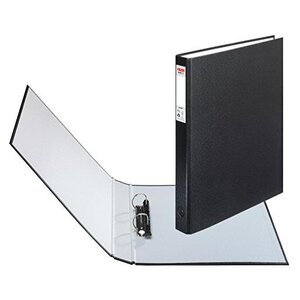 Classeur 2 anneaux maX.file A4 Dos de 40 mm Noir HERLITZ