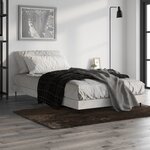 vidaXL Cadre de lit sans matelas gris béton 90x200 cm