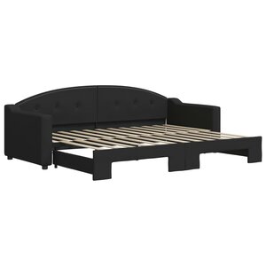 vidaXL Lit de jour avec gigogne sans matelas 80x200 cm