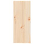 vidaXL Armoire à vin 62x25x62 cm Bois de pin massif
