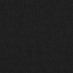 vidaXL Cadre de lit avec tête de lit rembourrée Noir 80 x 200 cm