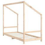vidaXL Cadre de lit pour enfants 2x(80x200) cm bois de pin massif